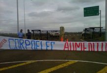 Trabajadores de Corpoelec protestaron en Macagua