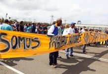 Empleados de Corpoelec protestan para exigir aumentos