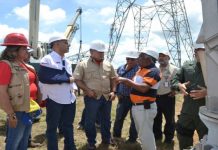 Ministro Chacón supervisó trabajos eléctricos al Sur