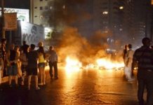 Falla eléctrica generó manifestaciones en Puerto La Cruz