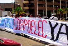 Ministerios se pelotean contrato colectivo de Corpoelec