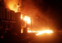 Incendio en subestación eléctrica deja sin agua a región Capital