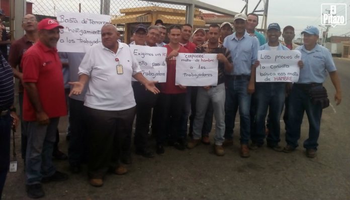 protestaTRABAJADORESZULIA