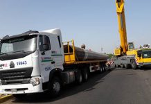 Inician instalación de postes para cable de 230 kv