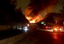 Explosión de transformador eléctrico dejó sin luz a zonas de Baruta y El Hatillo
