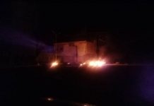 Habitantes cierran vías y queman cauchos por racionamiento eléctrico en Cabimas