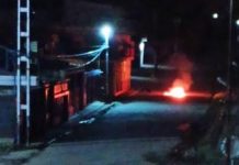 Protestan en Barinas por apagones de 12 horas diarios
