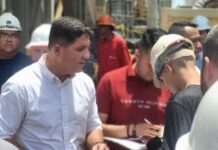 Ministro de Energía visita el Zulia, inspecciona obras, pero no habla de los apagones por cable de El Tablazo