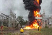 Explosión en subestación eléctrica dejó sin luz a una zona petrolera en Zulia
