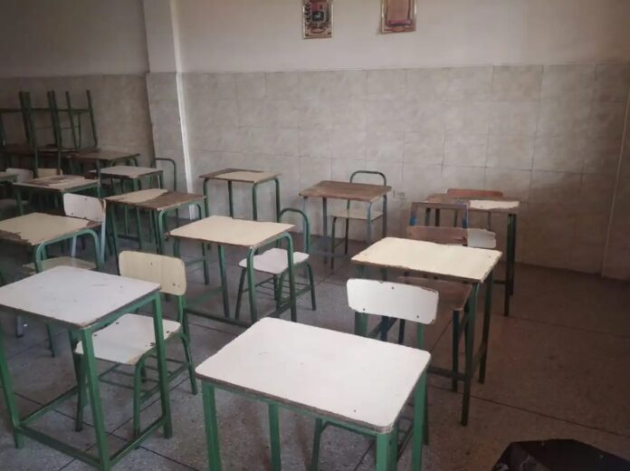Escuela sin luz