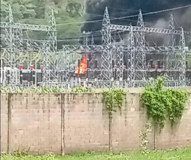 Incendio Subestacion Aragua 2025